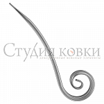 SK47.02 Завиток с изгибом (445х120)
