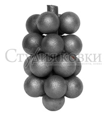 Кованый элемент: SK21.13.3 Виноградная гроздь