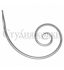 Кованый элемент: SK43.05.7 Вензель-запятая (535х305)