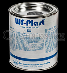 Кованый элемент: SK90.001.05 Краска кузнечная WS-Plast черная 0001 (20кг)