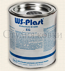 Кованый элемент: SK90.033.04 Краска кузнечная WS-Plast жемчужно-белая 1013 (11кг)