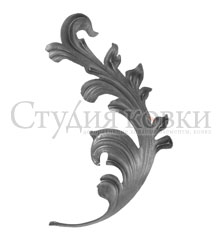 Кованый элемент: SK25.04R Лист