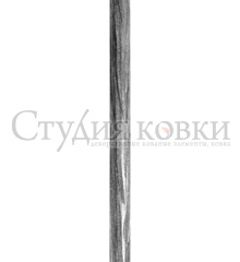 Кованый элемент: SK14.12.2 Виноградная лоза 12 мм (машинная)