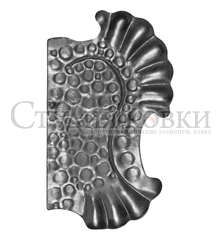 Кованый элемент: SK63.02R Накладка дверная